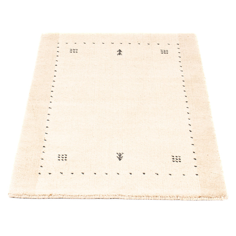 Gabbeh-tæppe - Loribaft Indus - 93 x 63 cm - beige