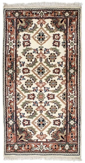 Orientalsk tæppe - 160 x 90 cm - beige