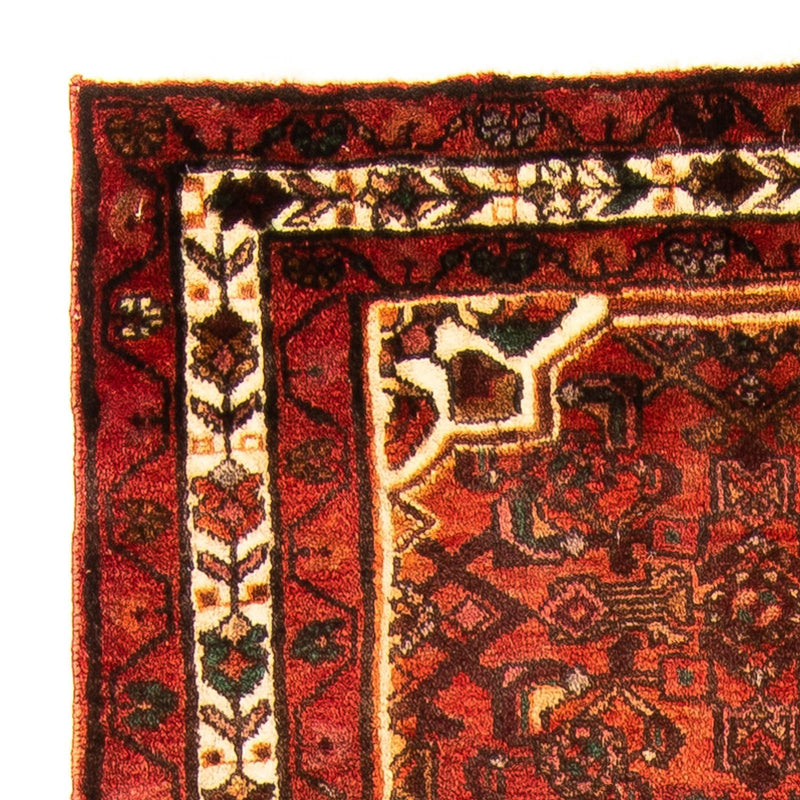 Løber Persisk tæppe - Nomadisk - 176 x 106 cm - mørkerød