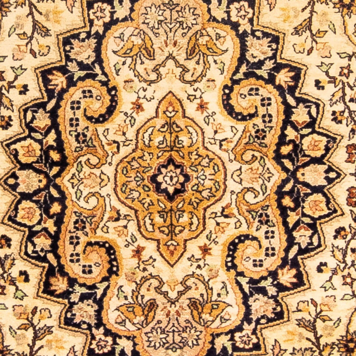 Orientalsk tæppe - Indus - 200 x 140 cm - beige