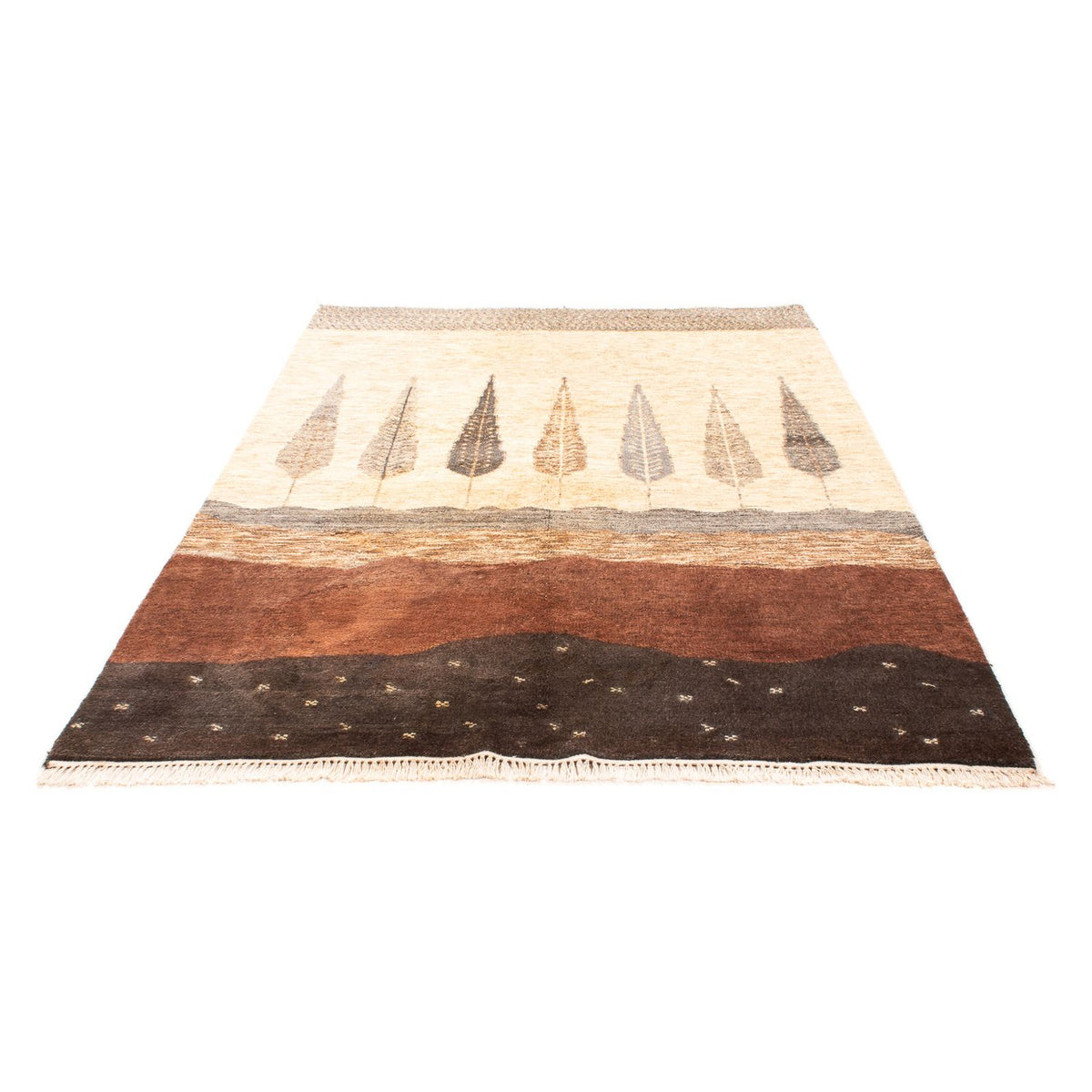 Designer tæppe - 245 x 184 cm - beige