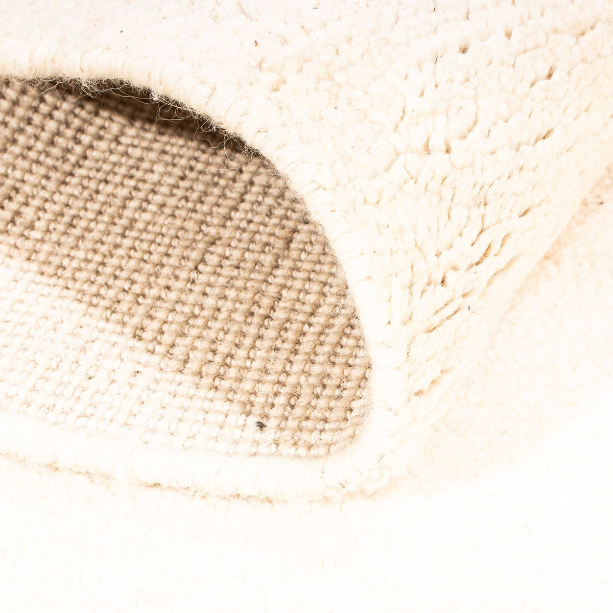 Berber tæppe - 180 x 119 cm - beige