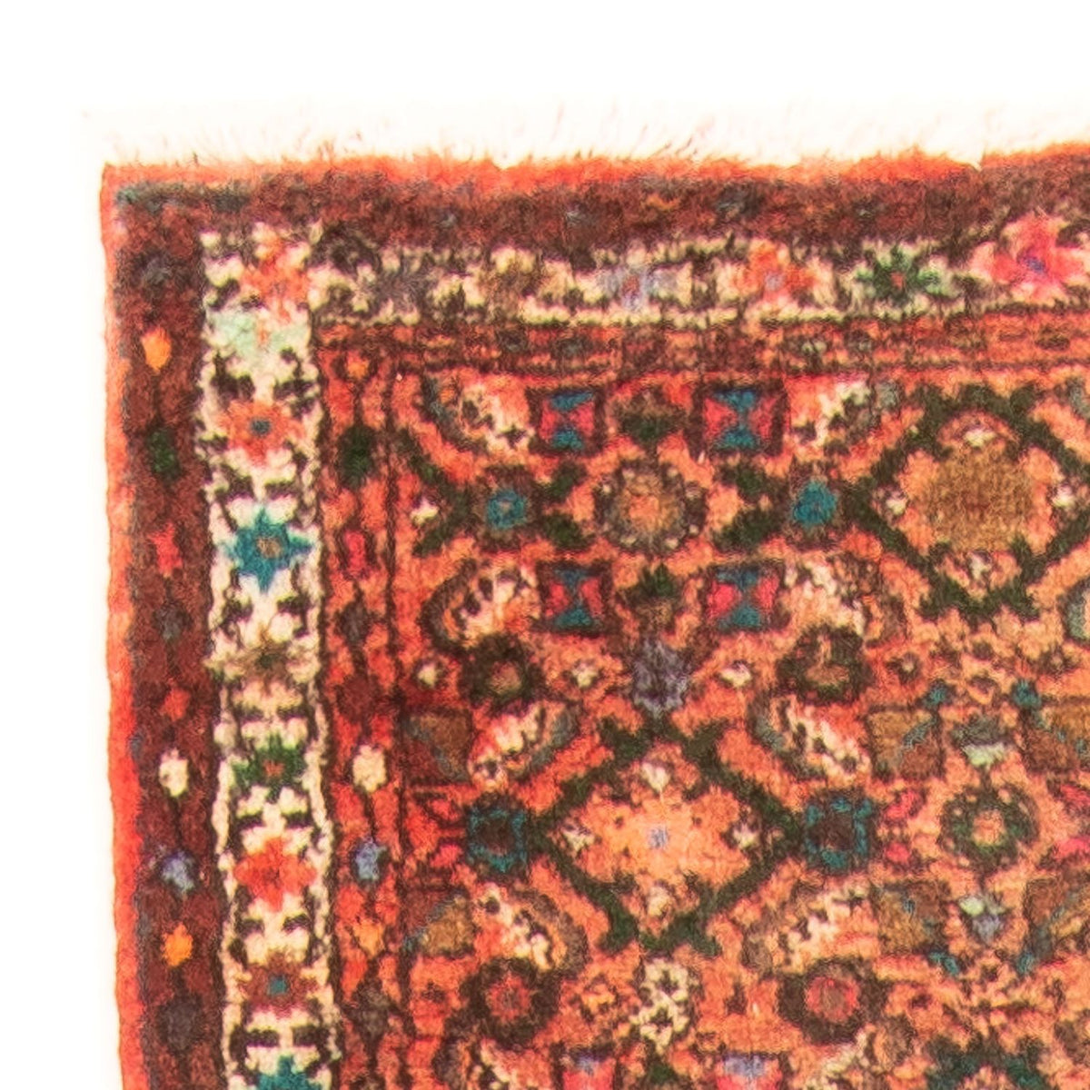 Løber Persisk tæppe - Nomadisk - 288 x 72 cm - lysrød