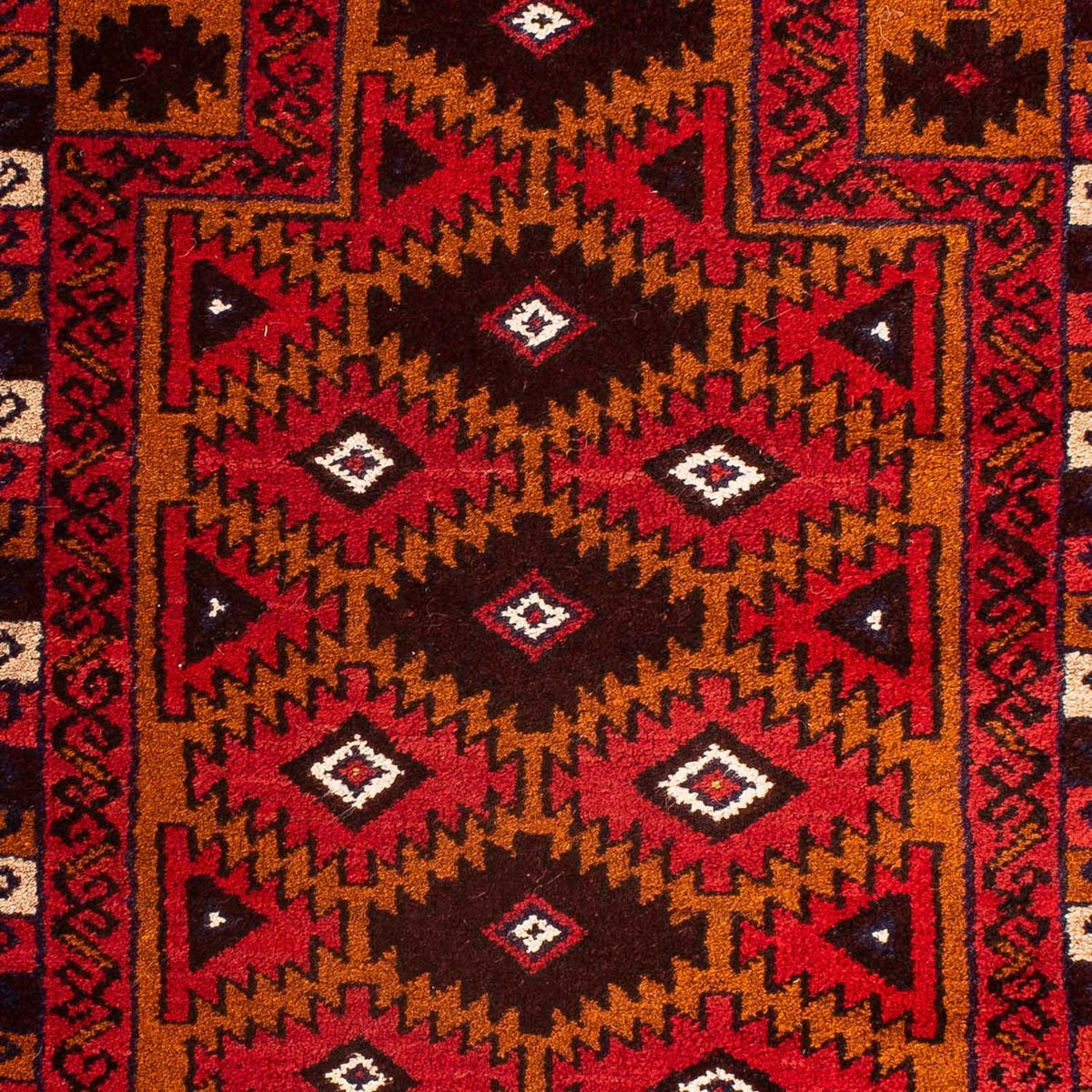 Baluch-tæppe - 125 x 80 cm - mørkerød