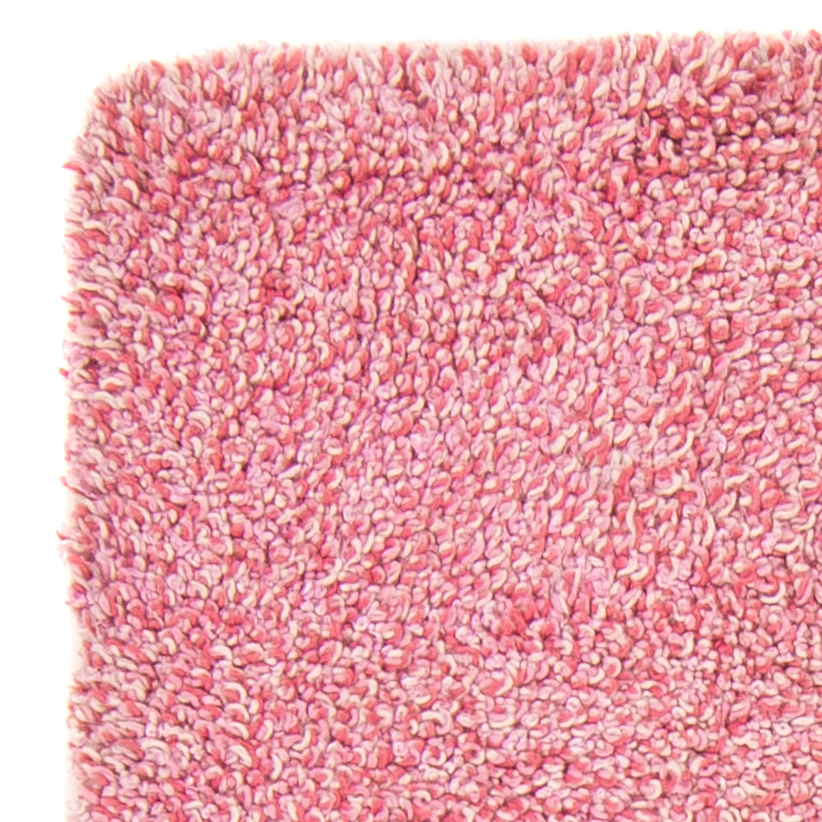 Tæppe med høj pæl - 95 x 62 cm - pink
