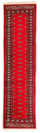 Løber Pakistan Tæppe - 326 x 76 cm - rød