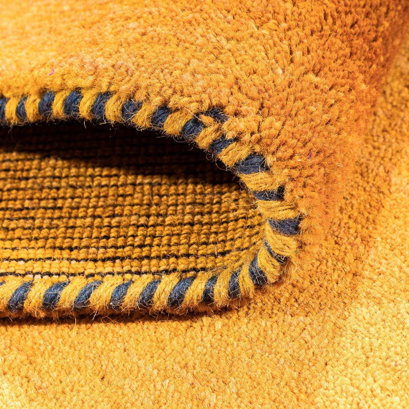 Løber Gabbeh Tæppe - Loribaft Persisk - 395 x 80 cm - orange