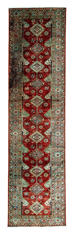 Løber Ziegler Carpet - Kazak - 315 x 82 cm - mørkerød
