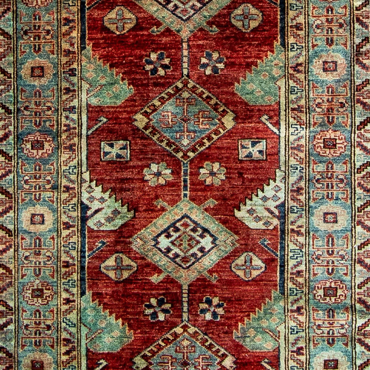 Løber Ziegler Carpet - Kazak - 315 x 82 cm - mørkerød