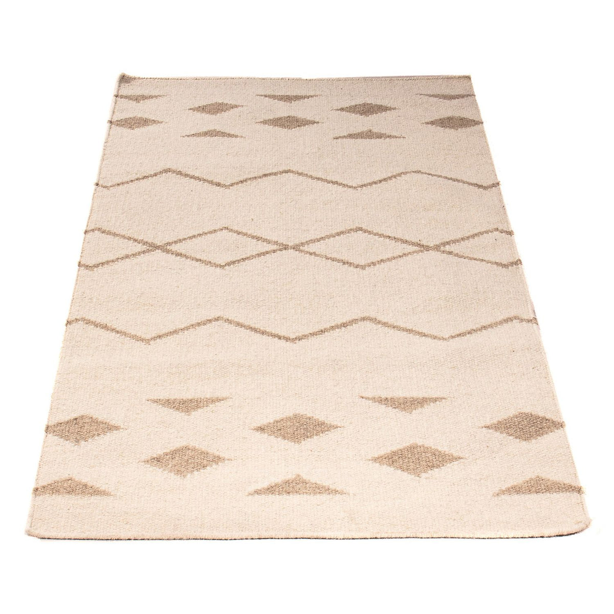 Kelim-tæppe - Trendy - 150 x 76 cm - beige