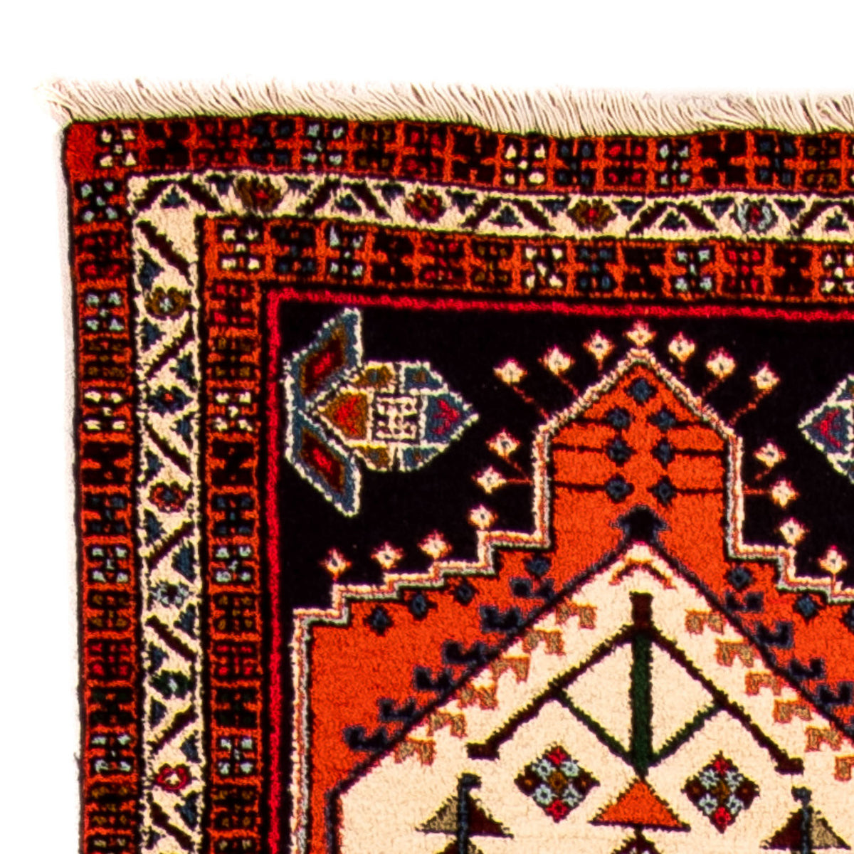 Løber Persisk tæppe - Nomadisk - 310 x 73 cm - rød