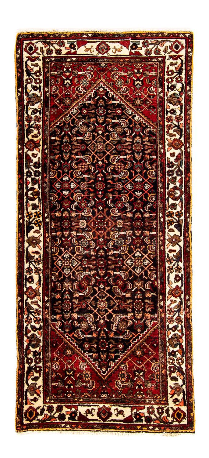 Løber Persisk tæppe - Nomadisk - 228 x 100 cm - mørkeblå