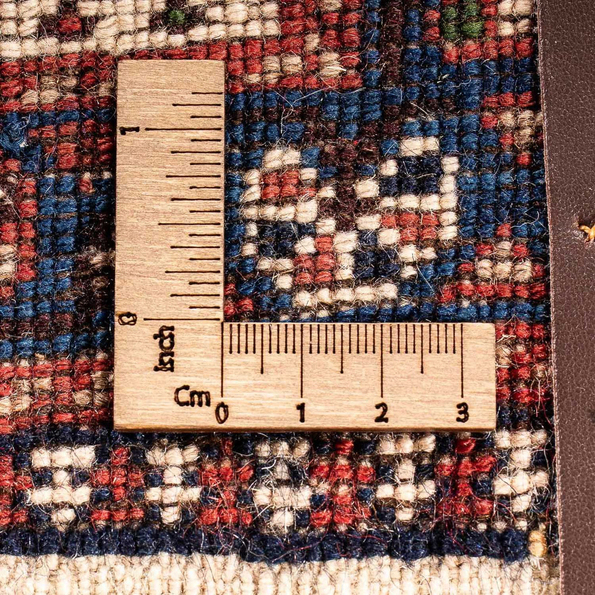 Persisk tæppe - Nomadisk - 101 x 64 cm - lys brun