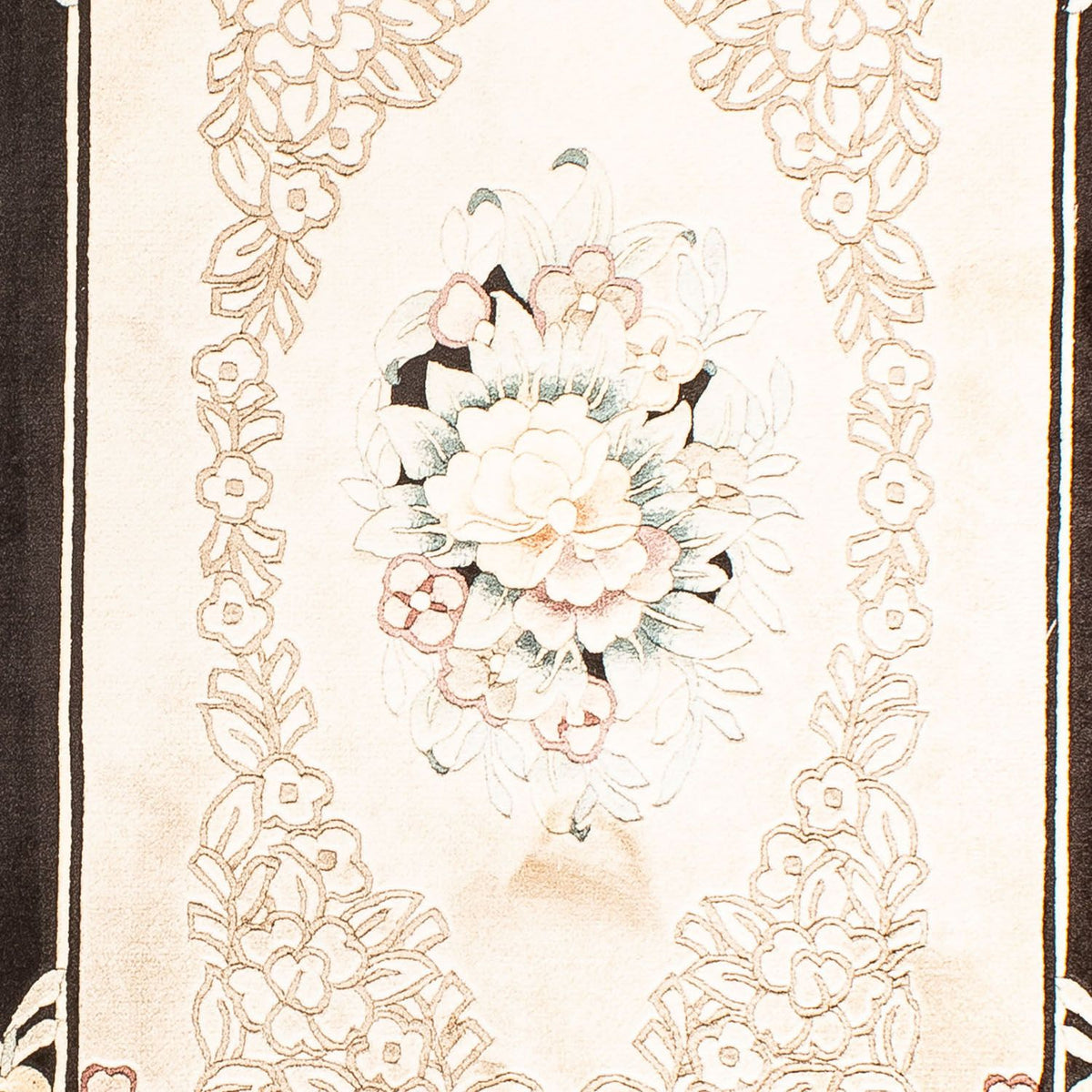 Silketæppe - China Silk - 138 x 69 cm - beige