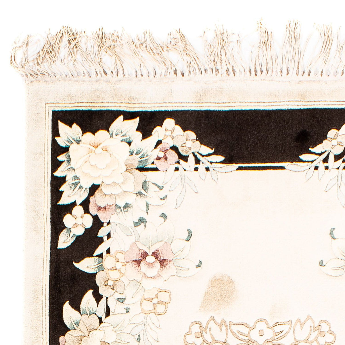 Silketæppe - China Silk - 138 x 69 cm - beige