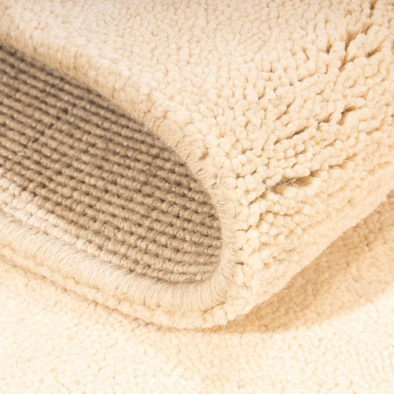 Nepal Tæppe - 187 x 120 cm - beige