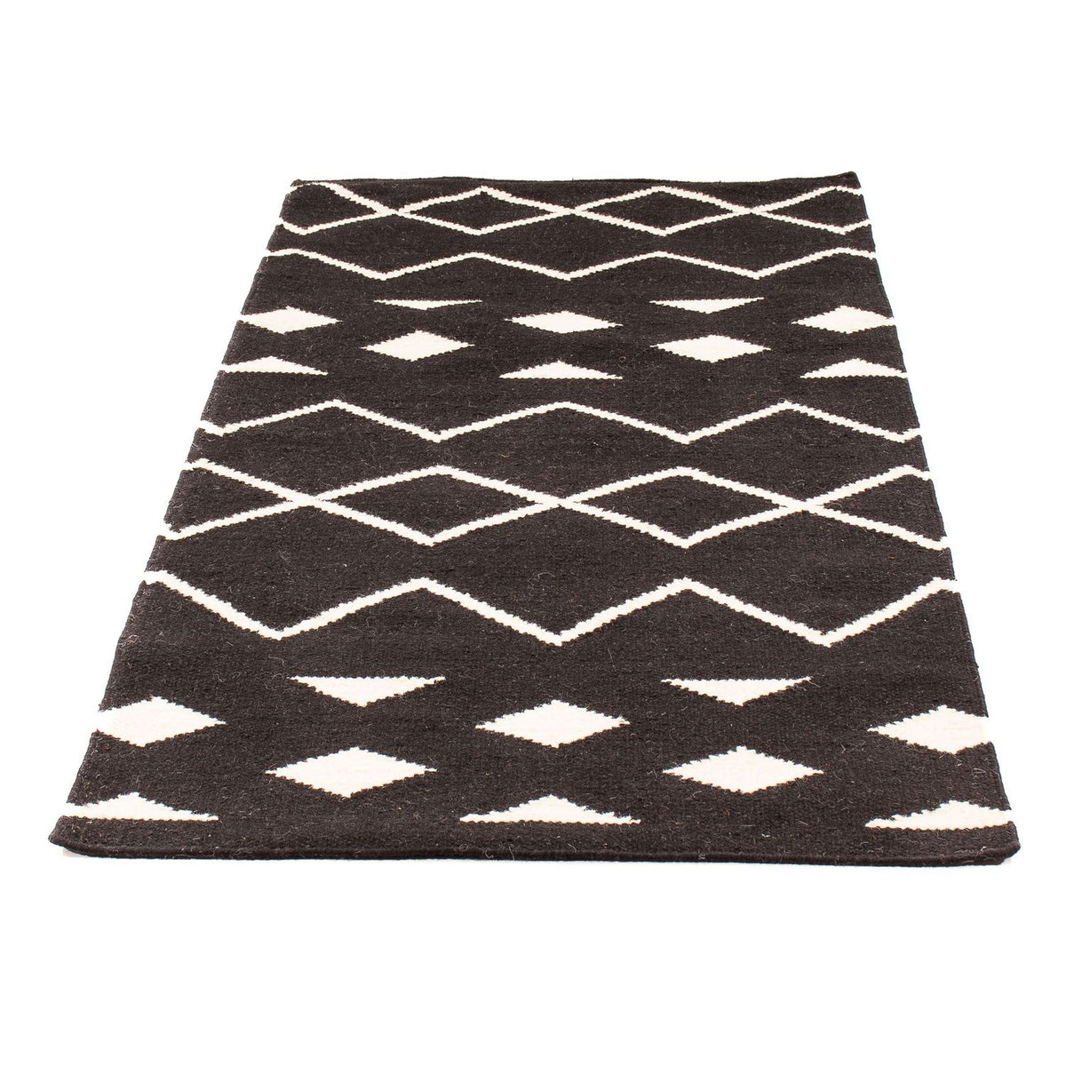 Kelim-tæppe - Trendy - 160 x 80 cm - mørkeblå