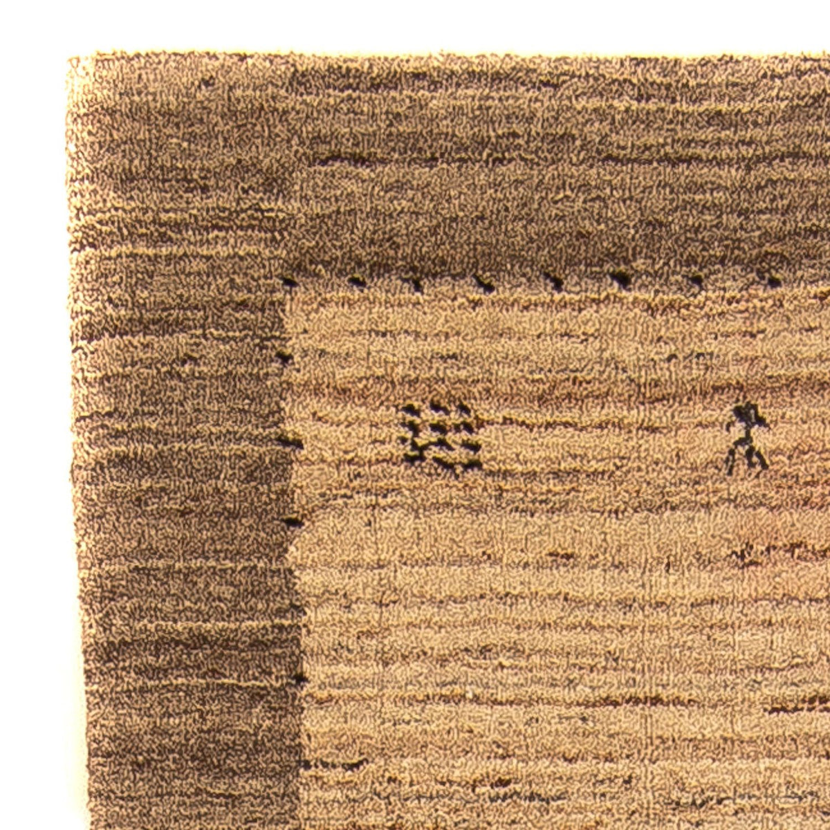 Nepal Tæppe - 142 x 70 cm - lys brun