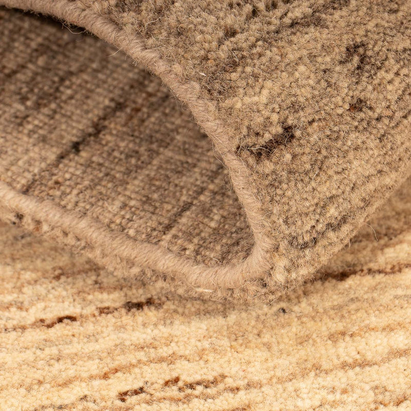 Nepal Tæppe - 142 x 70 cm - lys brun