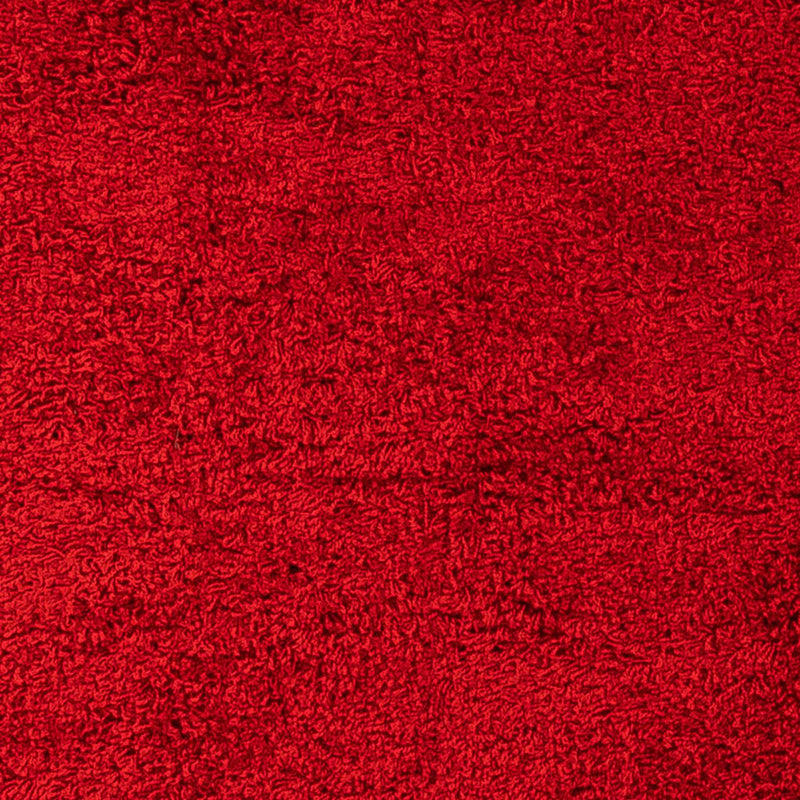 Tæppe med høj pæl - 230 x 160 cm - mørkerød