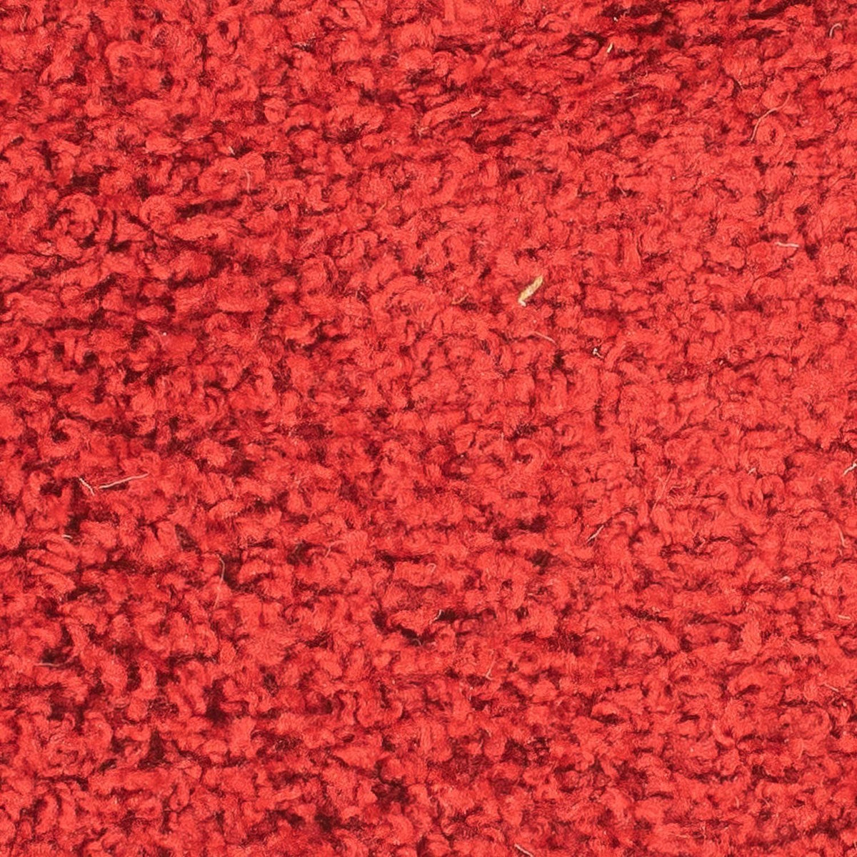 Tæppe med høj pæl - 110 x 60 cm - rød