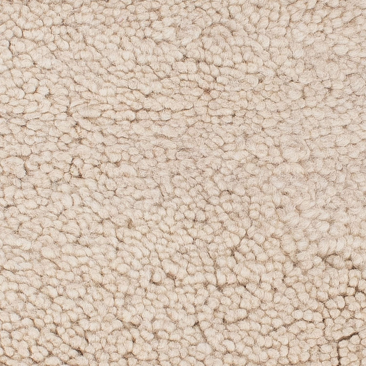 Berber tæppe firkantet  - 120 x 120 cm - beige