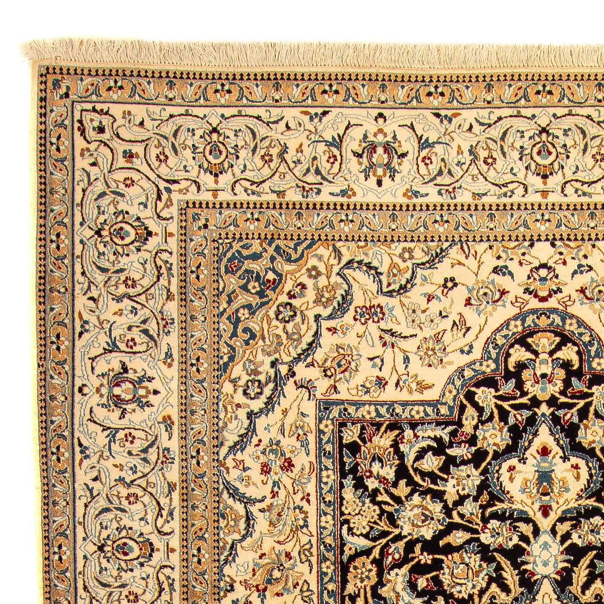 Persisk tæppe - Nain - Royal - 309 x 204 cm - beige