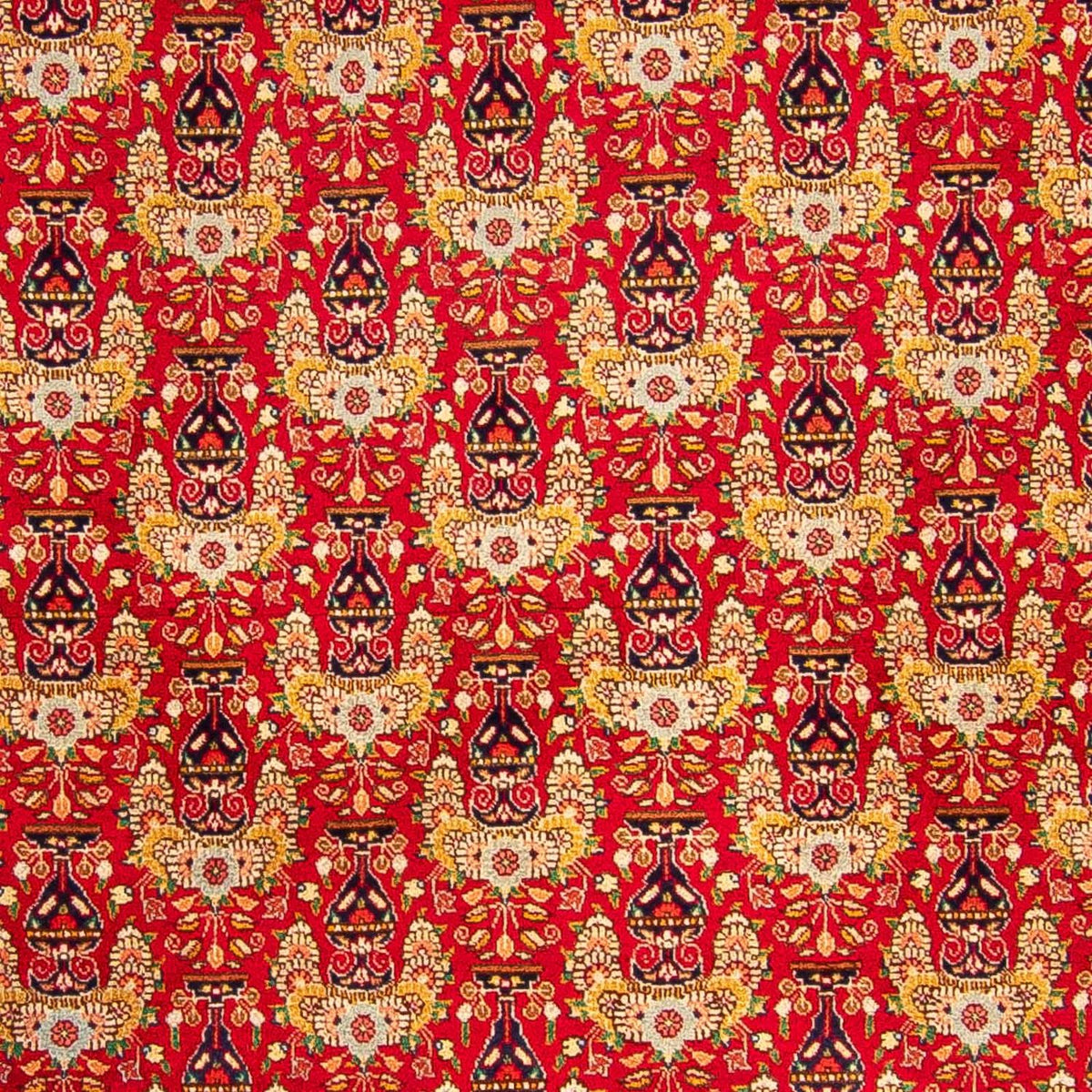 Persisk tæppe - Tabriz - Royal - 300 x 200 cm - mørkerød