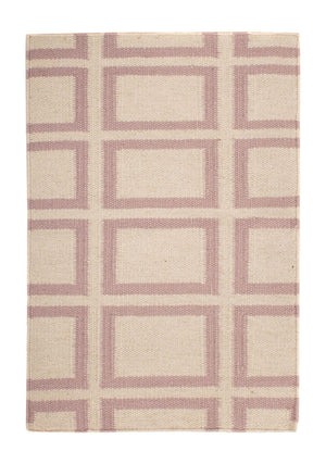 Kelim-tæppe - Trendy - 91 x 60 cm - beige