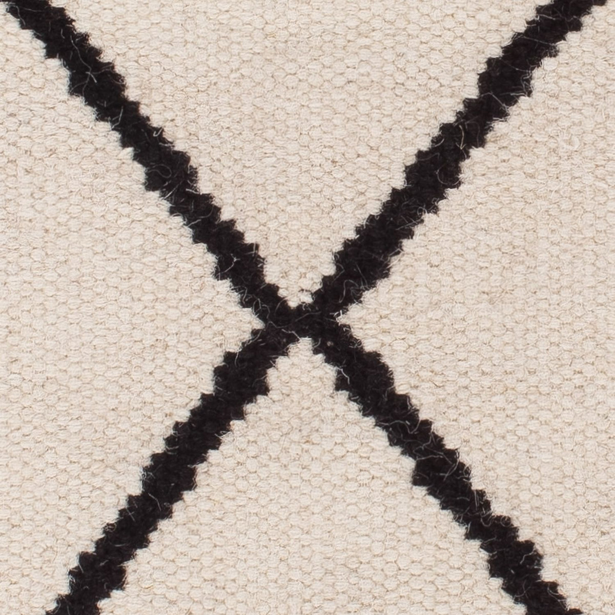 Kelim-tæppe - Trendy - 93 x 61 cm - beige