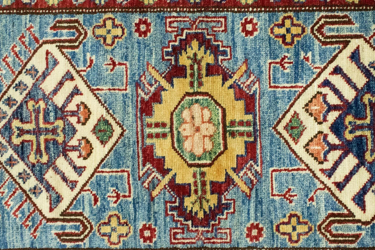 Ziegler Carpet - Kazak - 132 x 79 cm - lyseblå