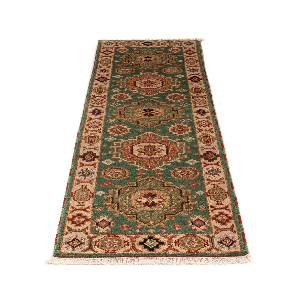 Løber Ziegler Carpet - Kazak - 205 x 62 cm - grøn