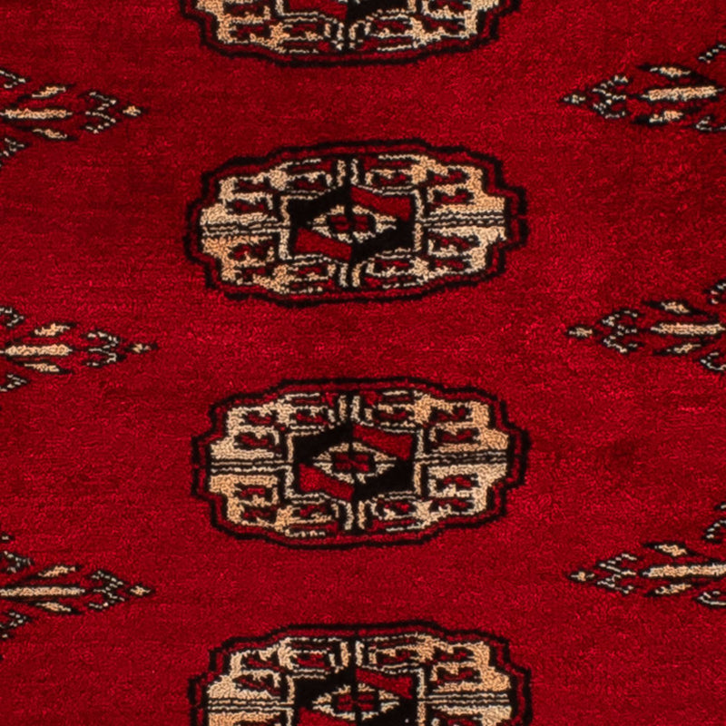Pakistan Tæppe - 115 x 78 cm - mørkerød