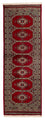 Løber Pakistan Tæppe - 192 x 64 cm - mørkerød