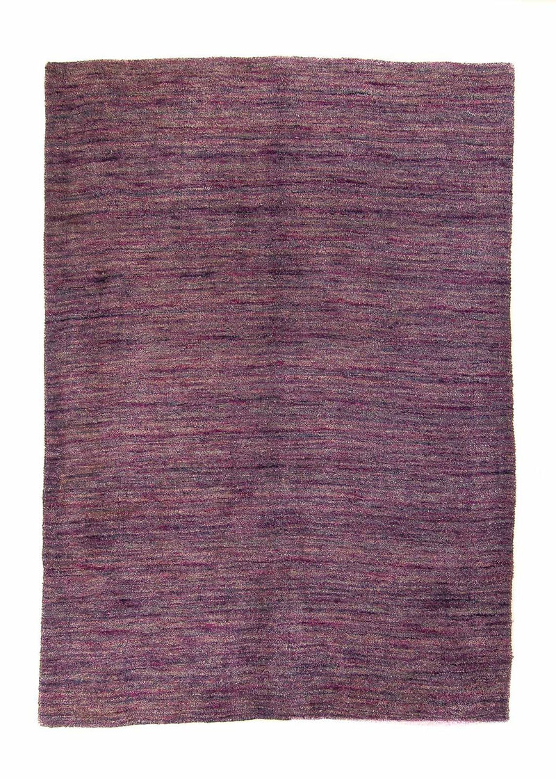 Uldtæppe - 202 x 143 cm - lilla