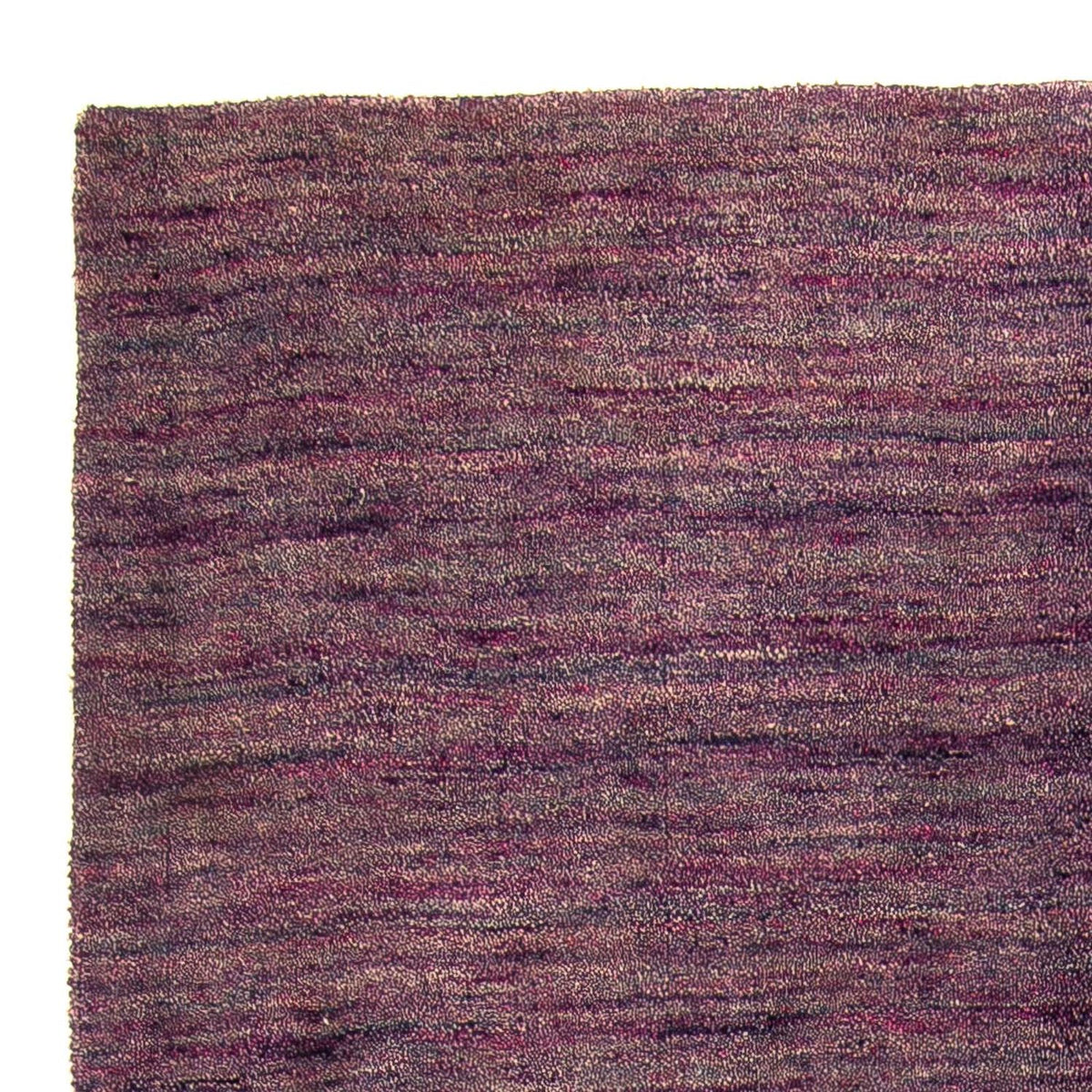 Uldtæppe - 202 x 143 cm - lilla