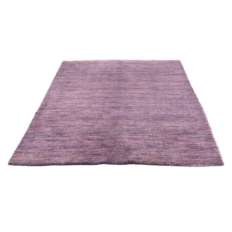 Uldtæppe - 202 x 143 cm - lilla