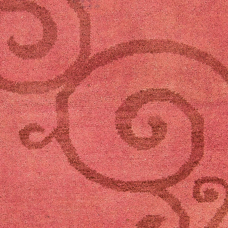 Uldtæppe - 200 x 140 cm - lysrød