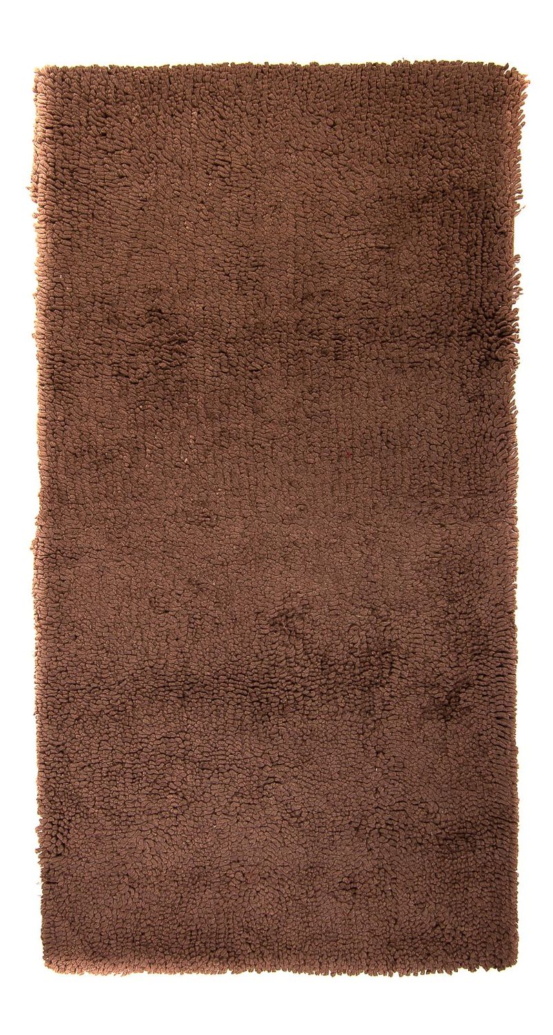 Løber Tæppe med høj pæl - 231 x 116 cm - brun
