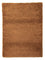 Tæppe med høj pæl - 206 x 155 cm - brun