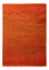Uldtæppe - 192 x 136 cm - rust