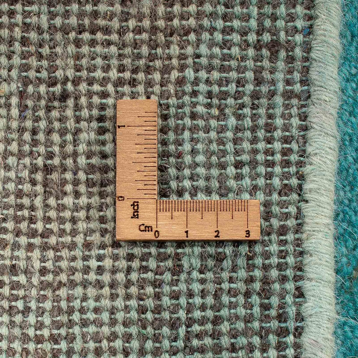 Gabbeh-tæppe - Indus - 237 x 165 cm - lyseblå