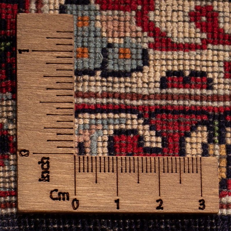 Orientalsk tæppe - Indus - 123 x 81 cm - mørkeblå