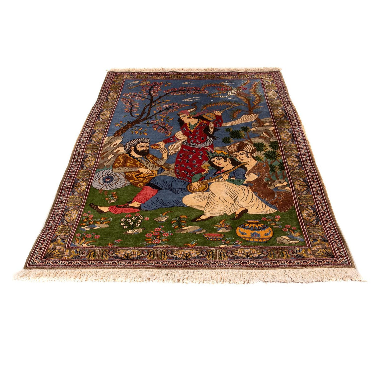 Persisk tæppe - Tabriz - Royal - 198 x 117 cm - flerfarvet