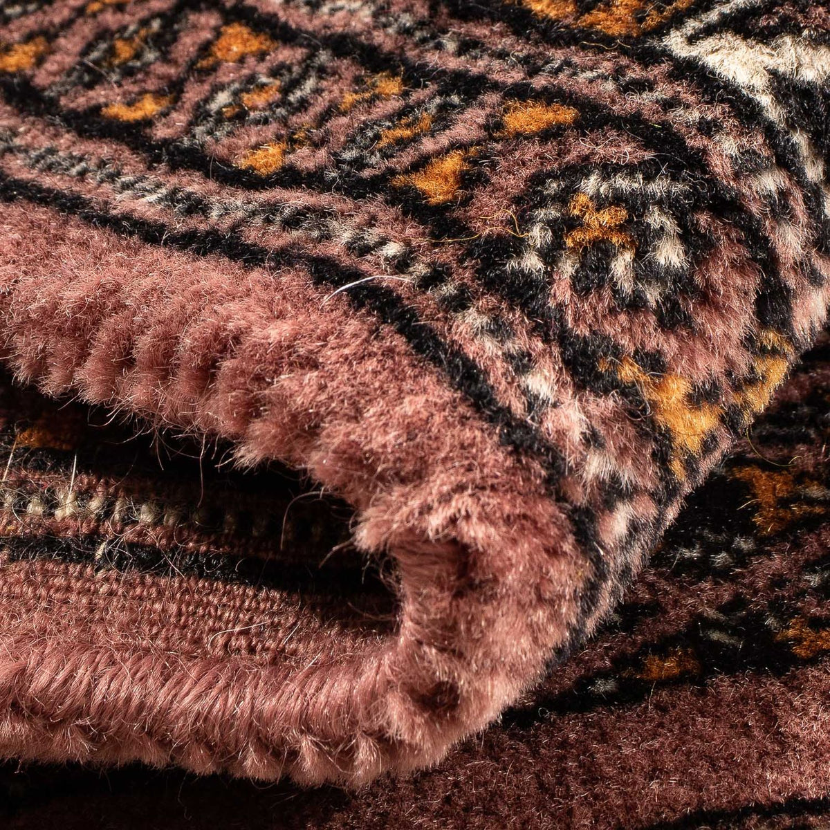 Pakistan Tæppe - 77 x 61 cm - brun