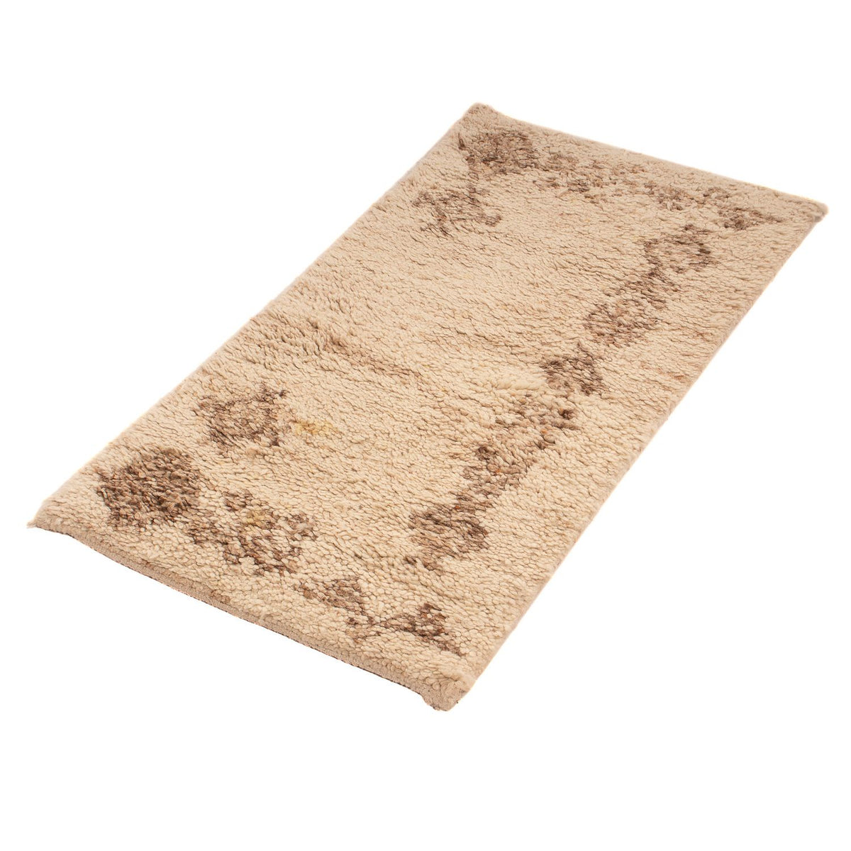 Berber tæppe - 100 x 52 cm - beige