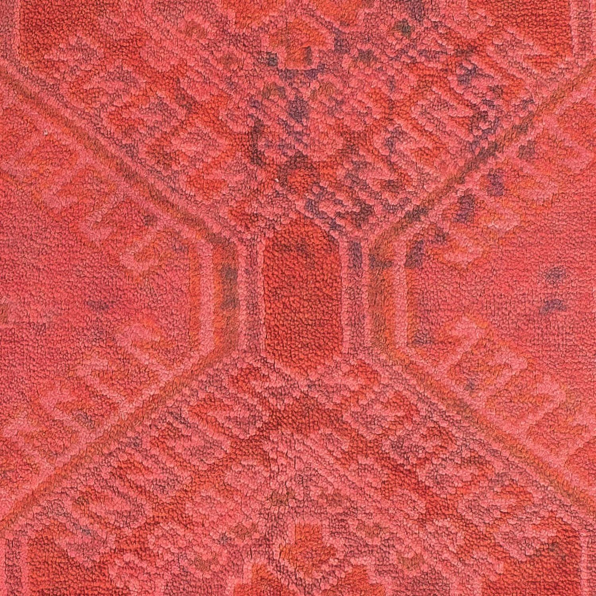 Pakistan Tæppe - 89 x 68 cm - rød