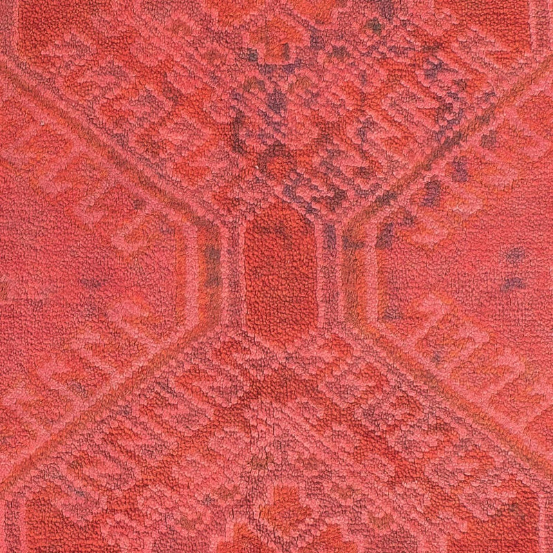 Pakistan Tæppe - 89 x 68 cm - rød