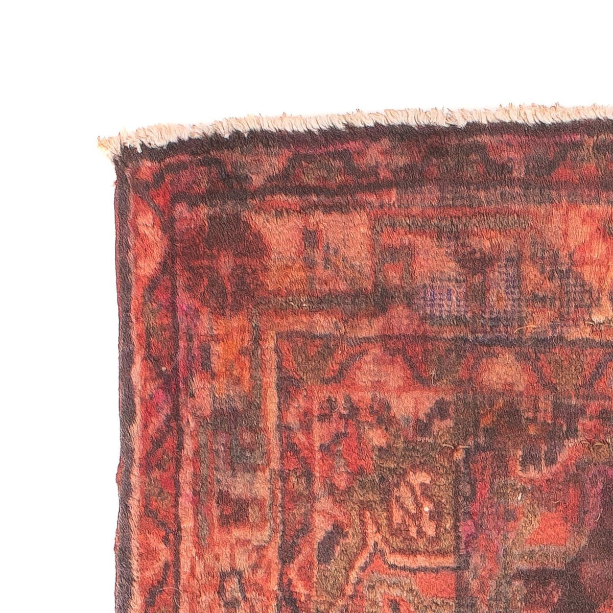 Persisk tæppe - Nomadisk - 93 x 62 cm - mørkeblå
