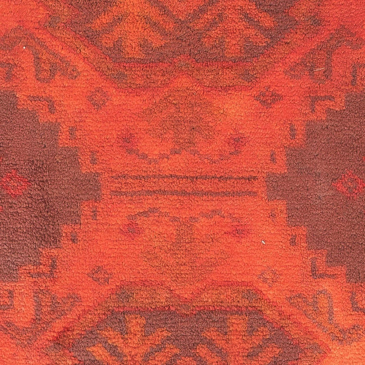 Turkaman-tæppe - 86 x 70 cm - rust